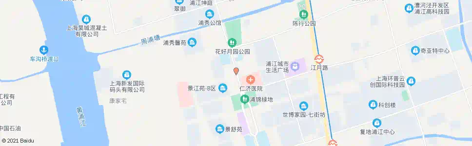 上海浦锦路江州路_公交站地图_上海公交_妙搜公交查询2025