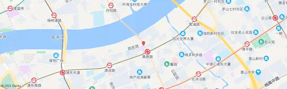 上海昌邑路民生路_公交站地图_上海公交_妙搜公交查询2025