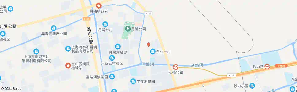 上海春雷路四元路_公交站地图_上海公交_妙搜公交查询2025