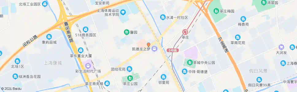 上海莘松路莘东路_公交站地图_上海公交_妙搜公交查询2025
