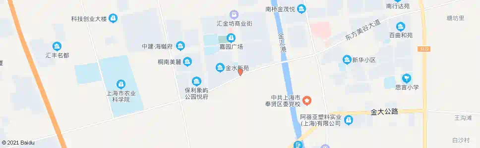 上海嘉园路金齐路_公交站地图_上海公交_妙搜公交查询2025