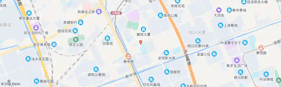 上海春申路天河路_公交站地图_上海公交_妙搜公交查询2025