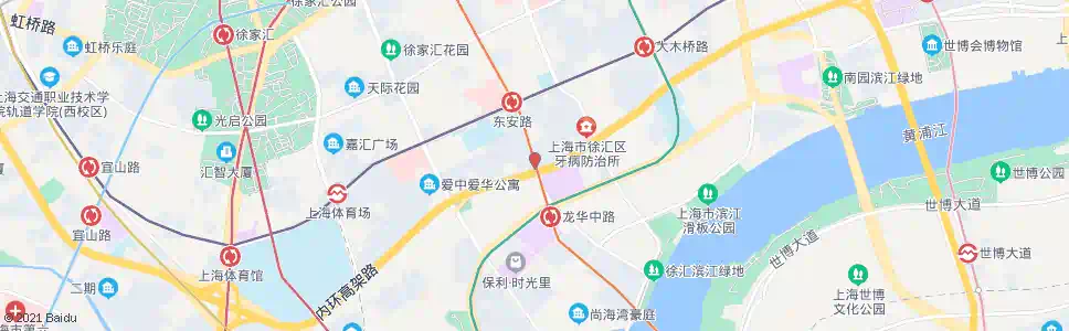 上海东安新村_公交站地图_上海公交_妙搜公交查询2025
