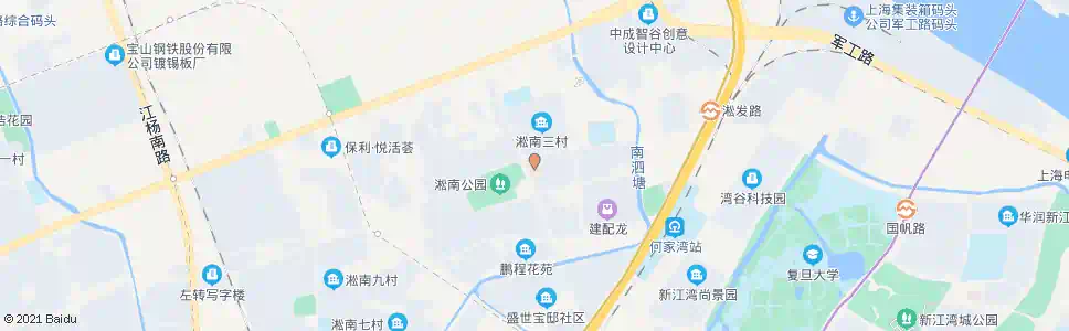 上海淞南医院_公交站地图_上海公交_妙搜公交查询2025