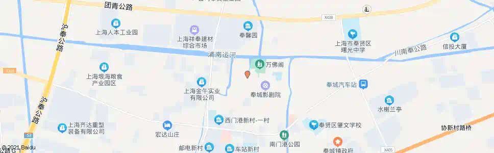 上海奉粮路_公交站地图_上海公交_妙搜公交查询2025