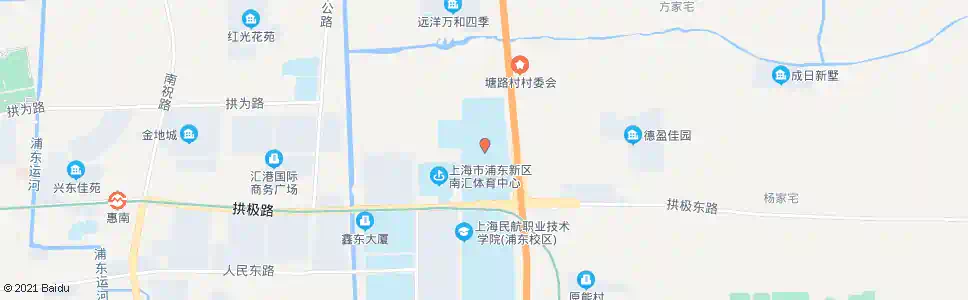 上海南汇中学_公交站地图_上海公交_妙搜公交查询2025