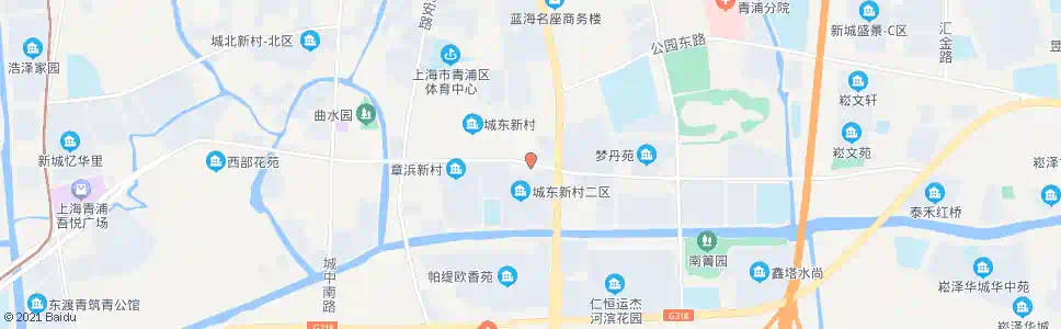 上海城中南路城中东路_公交站地图_上海公交_妙搜公交查询2025