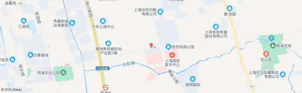 上海怡园村_公交站地图_上海公交_妙搜公交查询2025