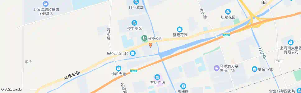 上海马桥镇_公交站地图_上海公交_妙搜公交查询2025