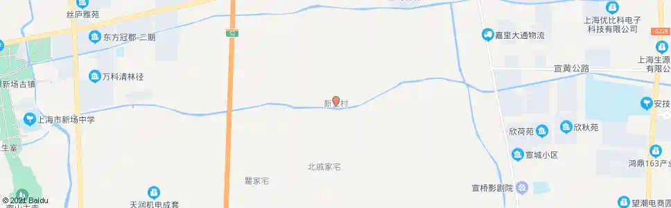 上海新安村7组_公交站地图_上海公交_妙搜公交查询2025