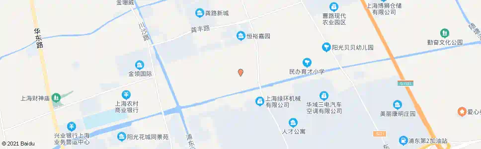 上海顾江路虹星路_公交站地图_上海公交_妙搜公交查询2025