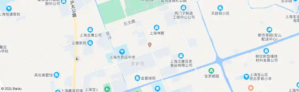 上海抚远路罗新路_公交站地图_上海公交_妙搜公交查询2025