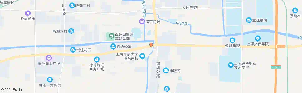 上海荡湾桥西_公交站地图_上海公交_妙搜公交查询2025