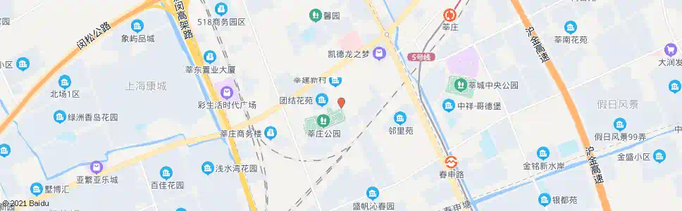 上海莘西路莘浜路_公交站地图_上海公交_妙搜公交查询2025