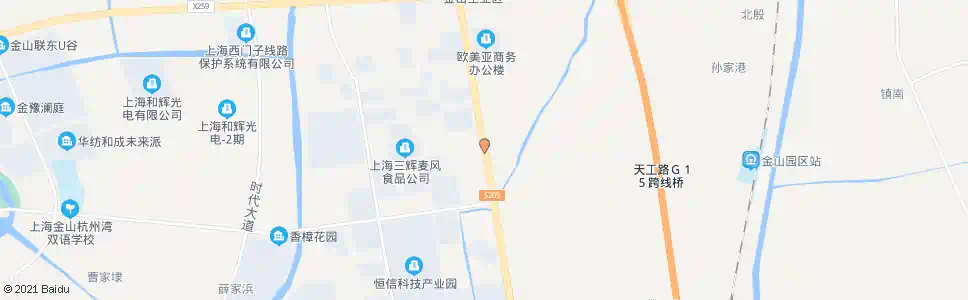 上海亭卫公路通业路_公交站地图_上海公交_妙搜公交查询2025