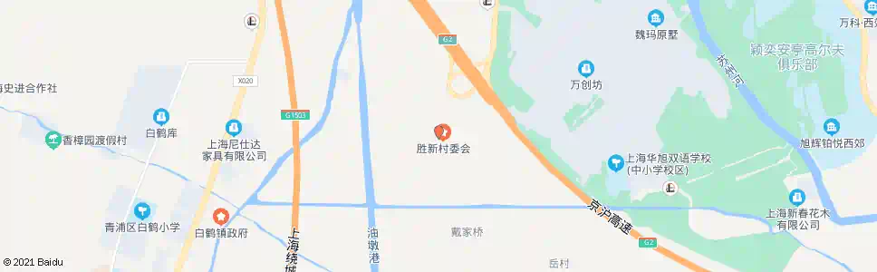 上海胜联路胜新村_公交站地图_上海公交_妙搜公交查询2025