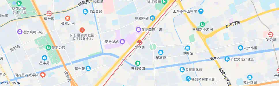 上海莲花路地铁站(沪闵路)_公交站地图_上海公交_妙搜公交查询2025