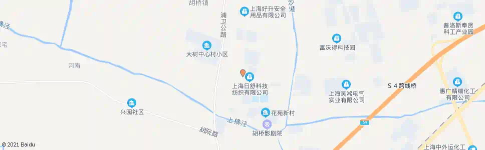 上海胡桥工业区_公交站地图_上海公交_妙搜公交查询2025