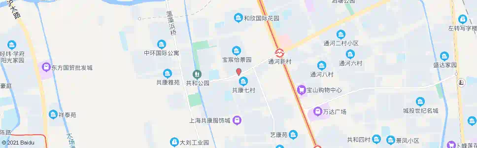 上海长江西路长临路_公交站地图_上海公交_妙搜公交查询2025