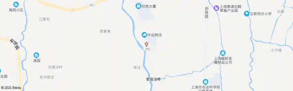 上海青赵公路周家桥_公交站地图_上海公交_妙搜公交查询2025