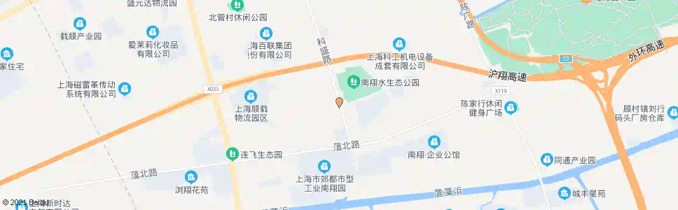 上海顺丰路科盛路_公交站地图_上海公交_妙搜公交查询2025