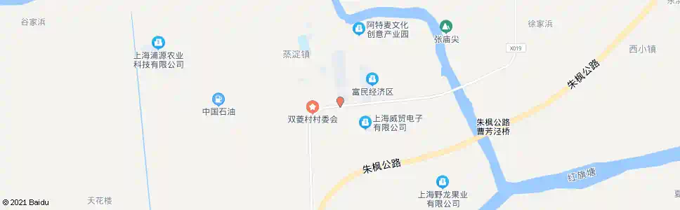 上海老朱枫公路蒸淀_公交站地图_上海公交_妙搜公交查询2025