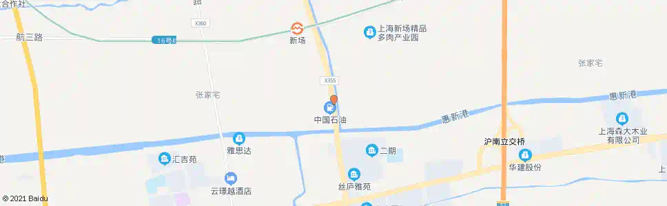 上海申江南路(新桥)_公交站地图_上海公交_妙搜公交查询2025