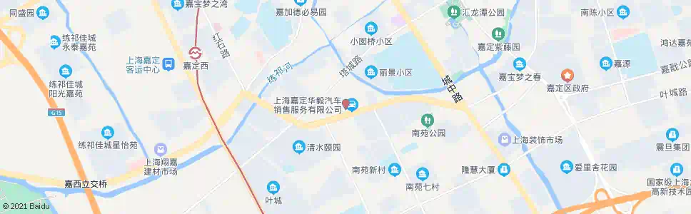 上海高昌路沪宜公路_公交站地图_上海公交_妙搜公交查询2025