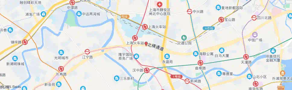 上海天目中路大统路_公交站地图_上海公交_妙搜公交查询2025