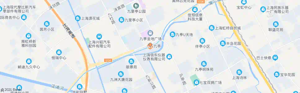 上海九亭地铁站(招呼站)_公交站地图_上海公交_妙搜公交查询2025