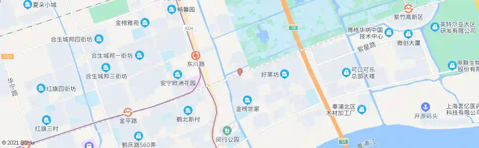 上海东川路沪闵路(交大新村)_公交站地图_上海公交_妙搜公交查询2025