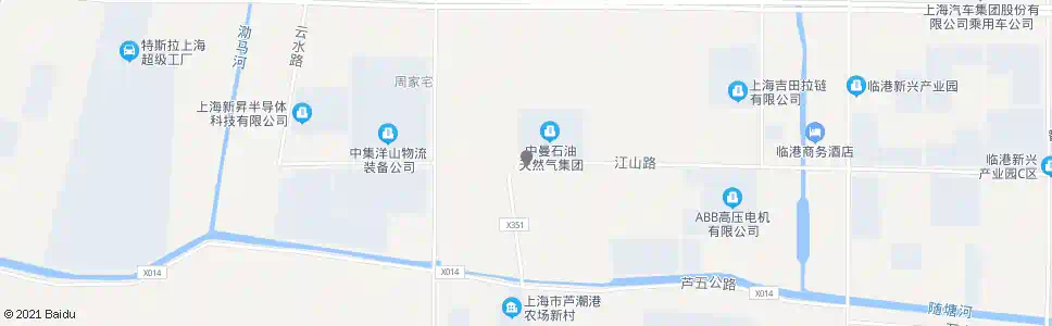 上海江山路马五公路_公交站地图_上海公交_妙搜公交查询2025