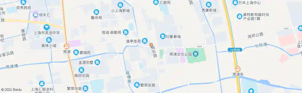 上海年家浜路周东路_公交站地图_上海公交_妙搜公交查询2025