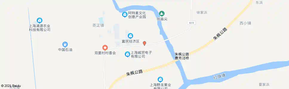 上海老朱枫公路厍浜村_公交站地图_上海公交_妙搜公交查询2025