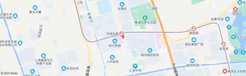上海团南路环城东路_公交站地图_上海公交_妙搜公交查询2025