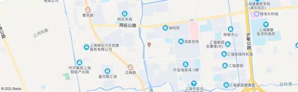 上海瑞浦路瑞意路_公交站地图_上海公交_妙搜公交查询2025