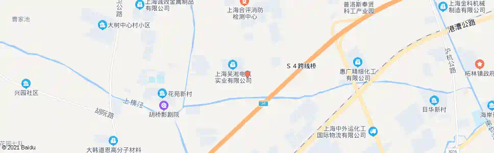 上海驰华路_公交站地图_上海公交_妙搜公交查询2025