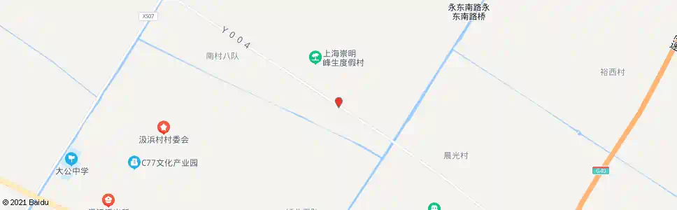 上海永南村_公交站地图_上海公交_妙搜公交查询2025