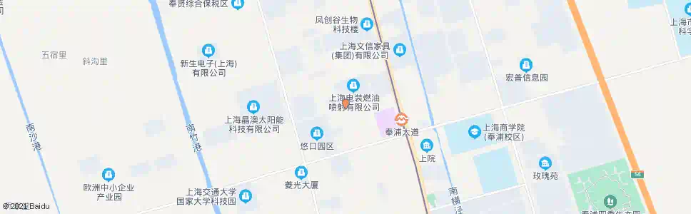 上海程普路肖南路_公交站地图_上海公交_妙搜公交查询2025