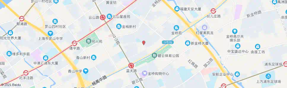 上海金口路银山路_公交站地图_上海公交_妙搜公交查询2025