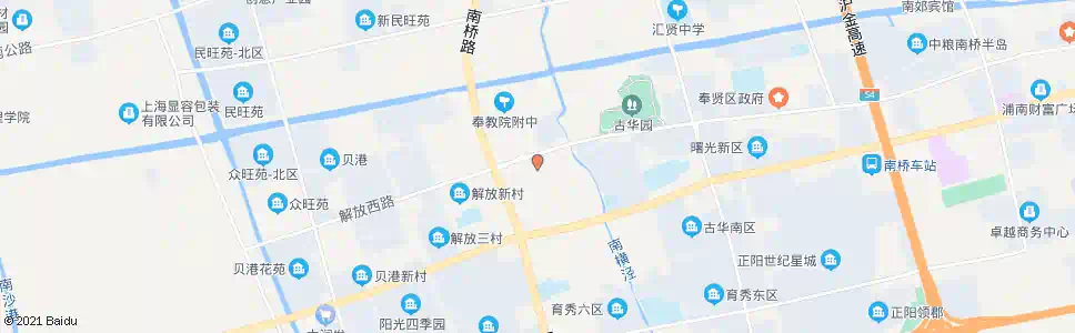 上海南新新村_公交站地图_上海公交_妙搜公交查询2025