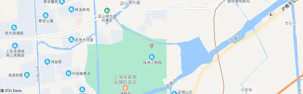 上海阁游路朱溪路_公交站地图_上海公交_妙搜公交查询2025