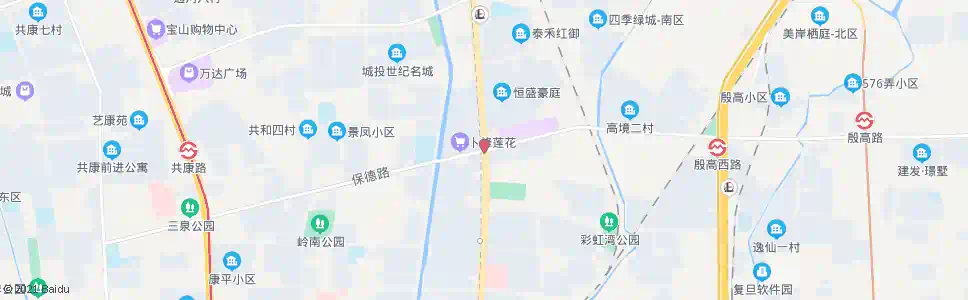 上海江杨南路保德路_公交站地图_上海公交_妙搜公交查询2025