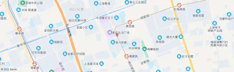 上海莲花南路绿莲路_公交站地图_上海公交_妙搜公交查询2025