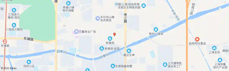 上海高设路东靖路_公交站地图_上海公交_妙搜公交查询2025