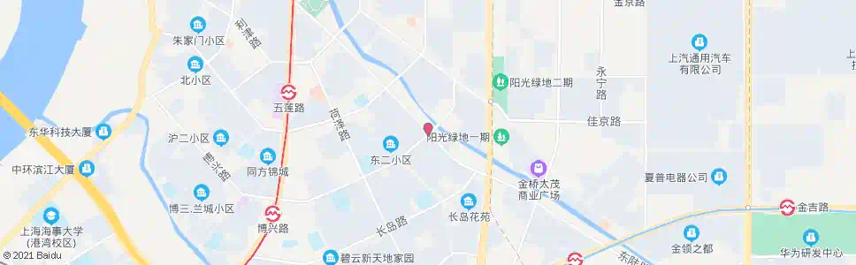上海东陆路博兴路_公交站地图_上海公交_妙搜公交查询2025