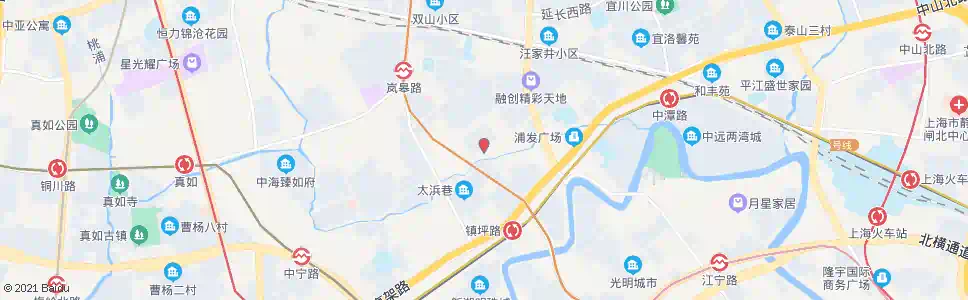 上海镇坪路石泉路_公交站地图_上海公交_妙搜公交查询2025