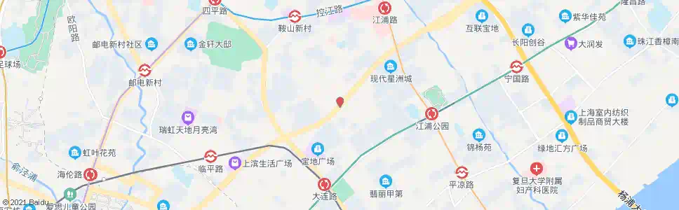 上海周家嘴路通北路_公交站地图_上海公交_妙搜公交查询2025