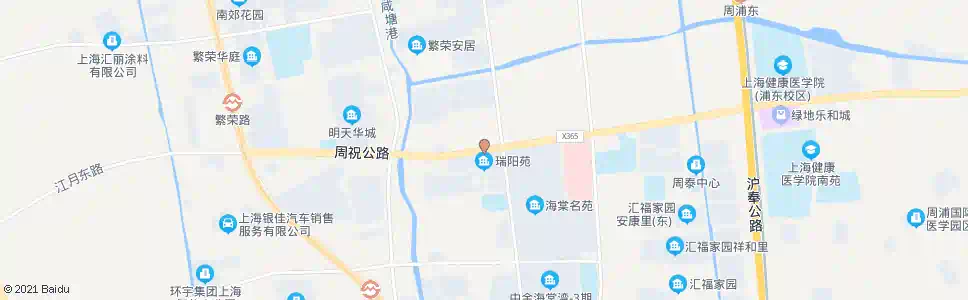 上海周祝公路周东路_公交站地图_上海公交_妙搜公交查询2025