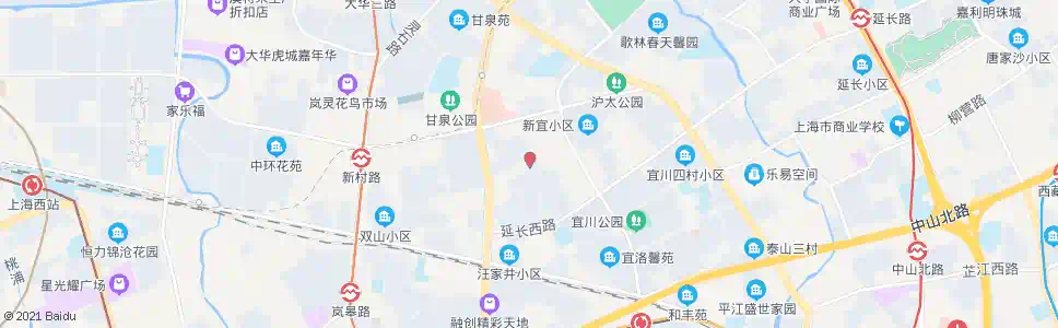 上海子长路甘泉路_公交站地图_上海公交_妙搜公交查询2025